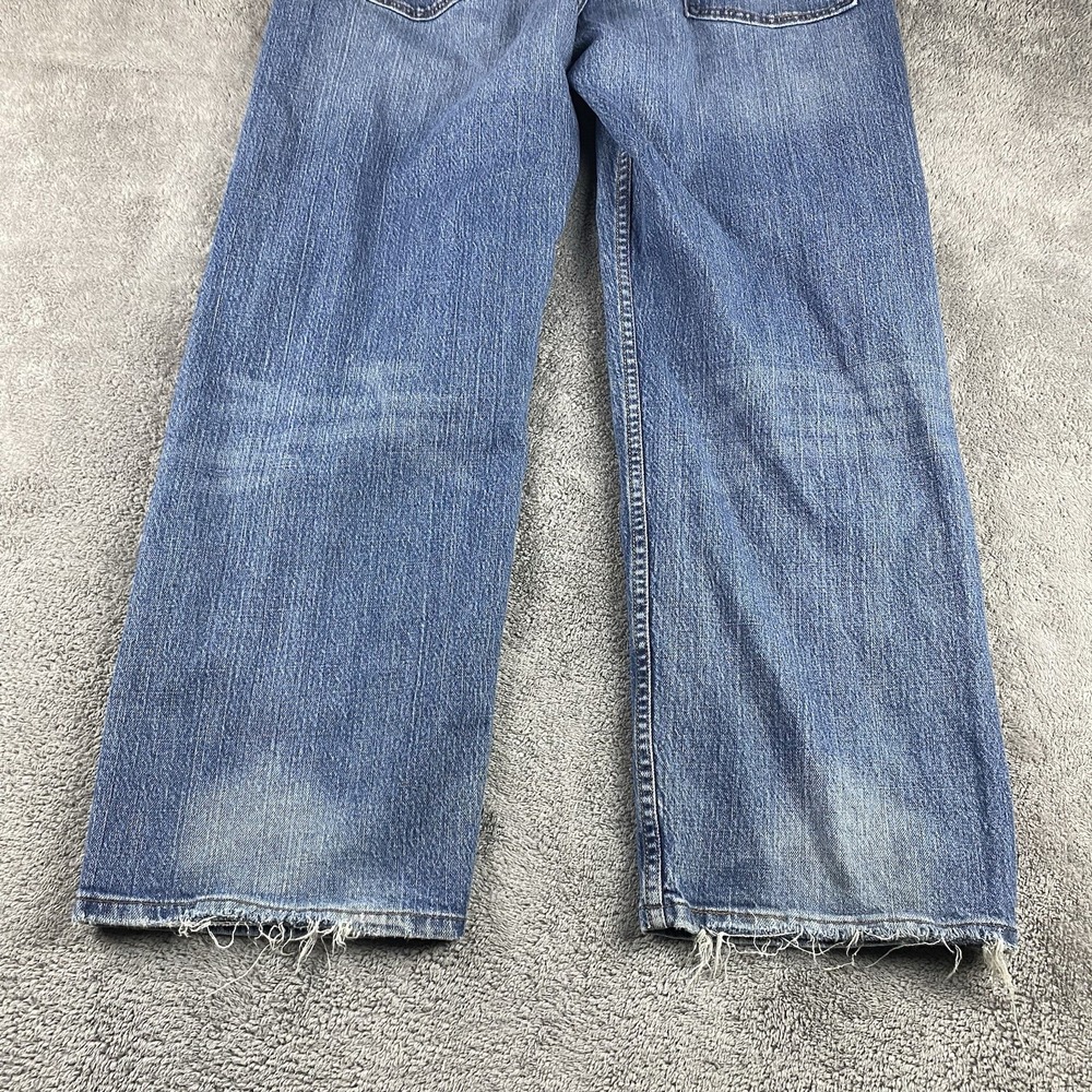 Levis 569 Loose Straight Jeans Mens 38x29 Blue Mid Rise Medium Wash - Picture 12 of 16